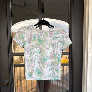 Cat & Jack Purple and White T-Shirt